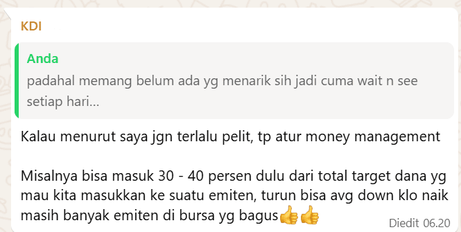 money management dividen investor